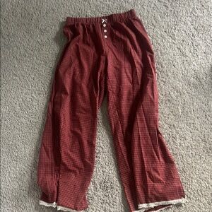 Edikted Dakota Plaid Pants